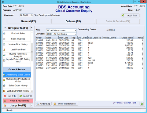 Example Global Customer Enquiry - Regular Size Example Global Customer Enquiry - Regular Size