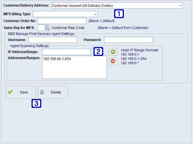 Managed Print Services Tab Screen Managed Print Services Tab Screen