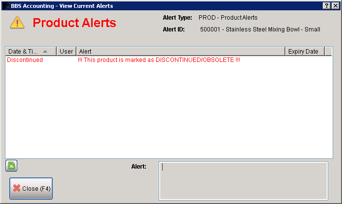 Discontinued product flag 2