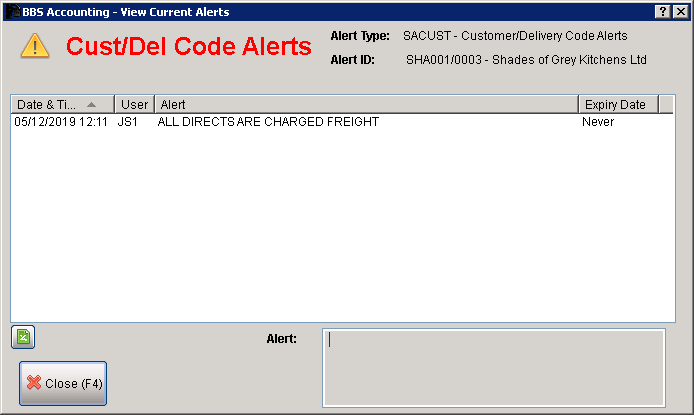 Customer Sales ALerts 1